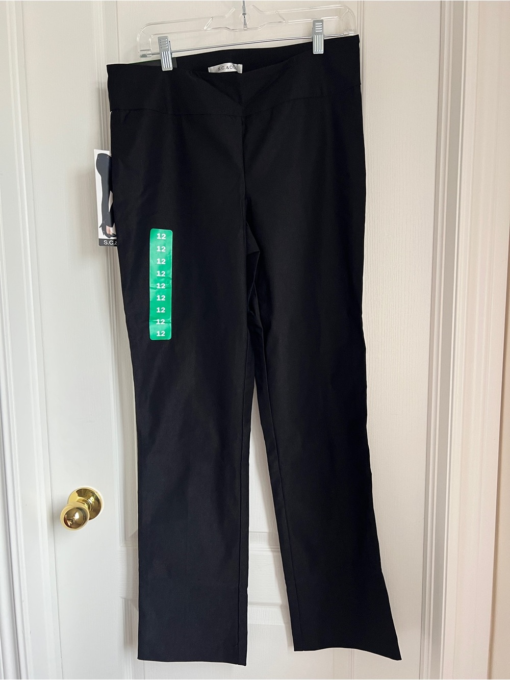 Black Men’s Dress Pants - Classic Straight Fit